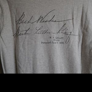 White Long Sleeve T shirt in Men